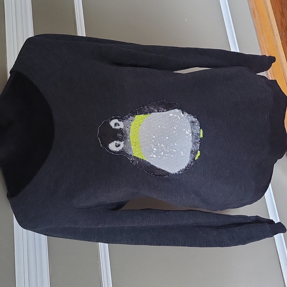 American Eagle Outfitters Penguin Sweatshirt - Dark Gray Size Medium
